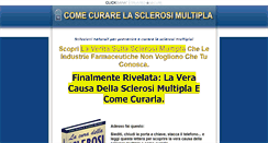 Desktop Screenshot of curasclerosimultipla.info