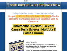 Tablet Screenshot of curasclerosimultipla.info